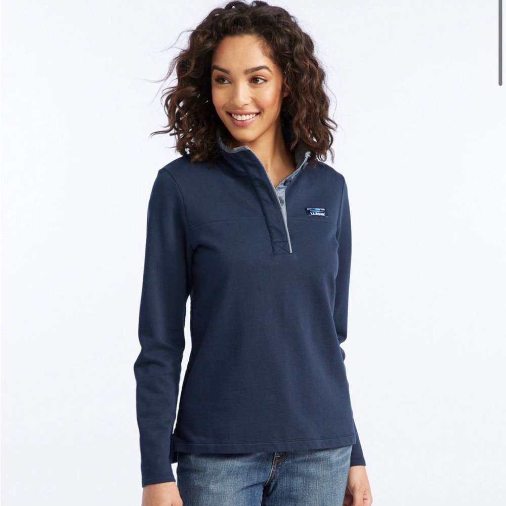 LL Bean soft cotton Rugby